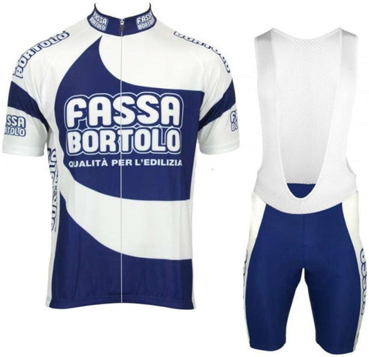 Ensemble de Maillot Cycliste Rétro Fassa Bortolo