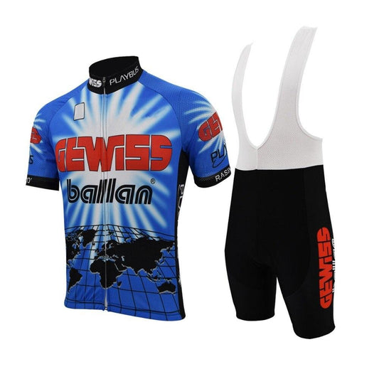 Ensemble Maillot de Cyclisme Rétro Gewiss-Ballan
