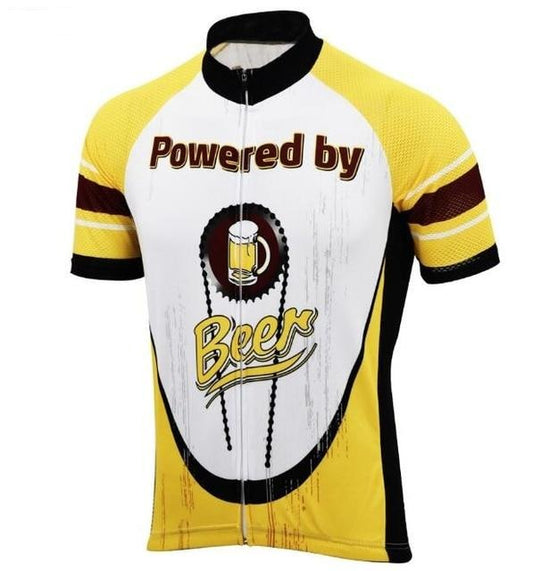 Maillot de Cyclisme Alimenté par la Bière