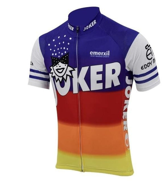 Maillot de cyclisme rétro Eddy Merckx Joker Emerxil Team 1986