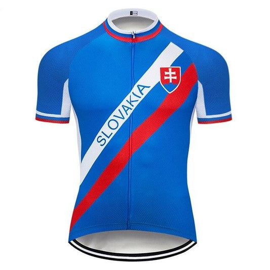 Maillot de cyclisme Slovaquie