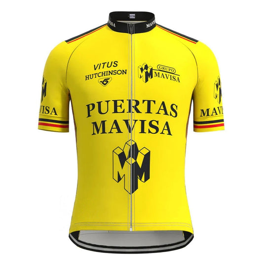 Maillot de cyclisme rétro Puertas Mavisa