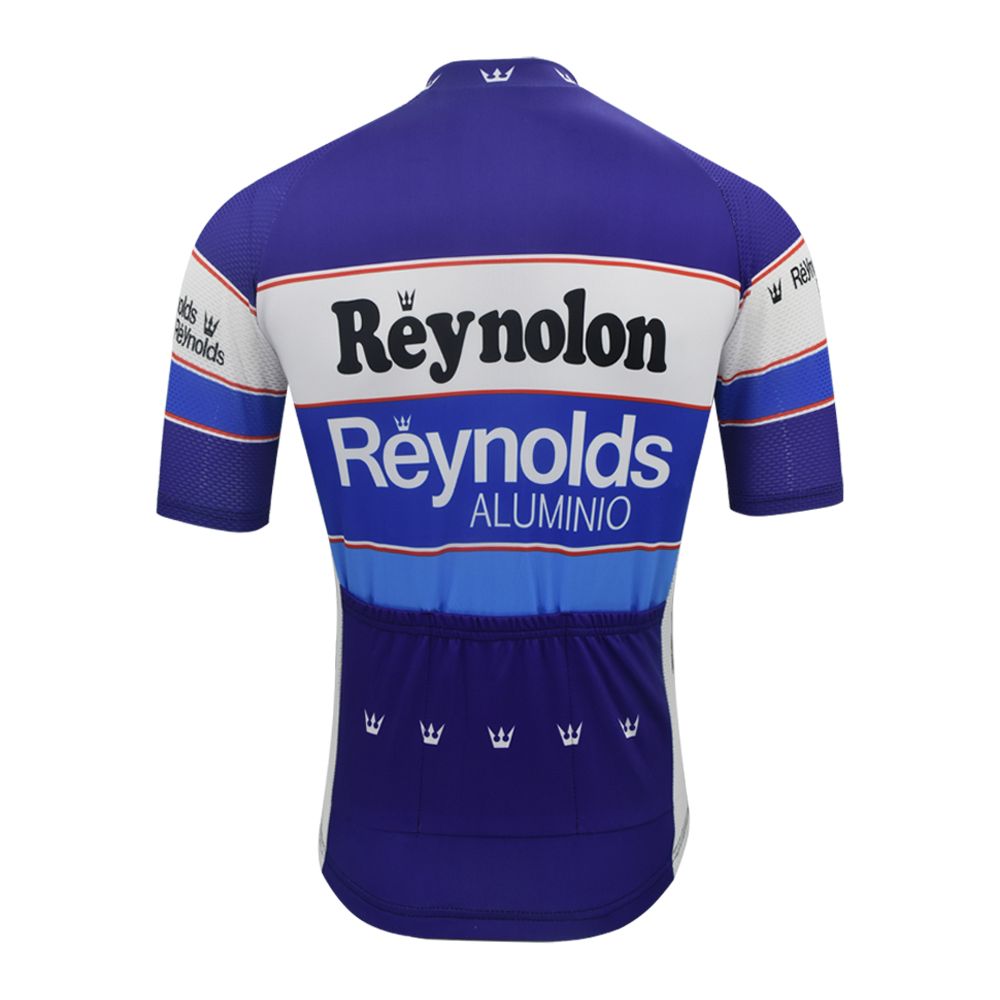 Maillot de Cyclisme Rétro Reynolds Aluminium 1988