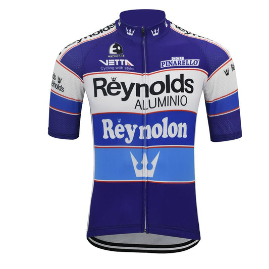 Maillot de Cyclisme Rétro Reynolds Aluminium 1988