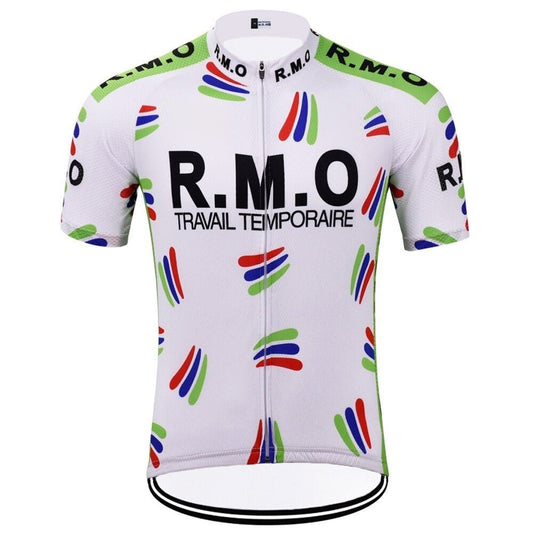 Maillot de Cyclisme Rétro RMO Travail Temporaire