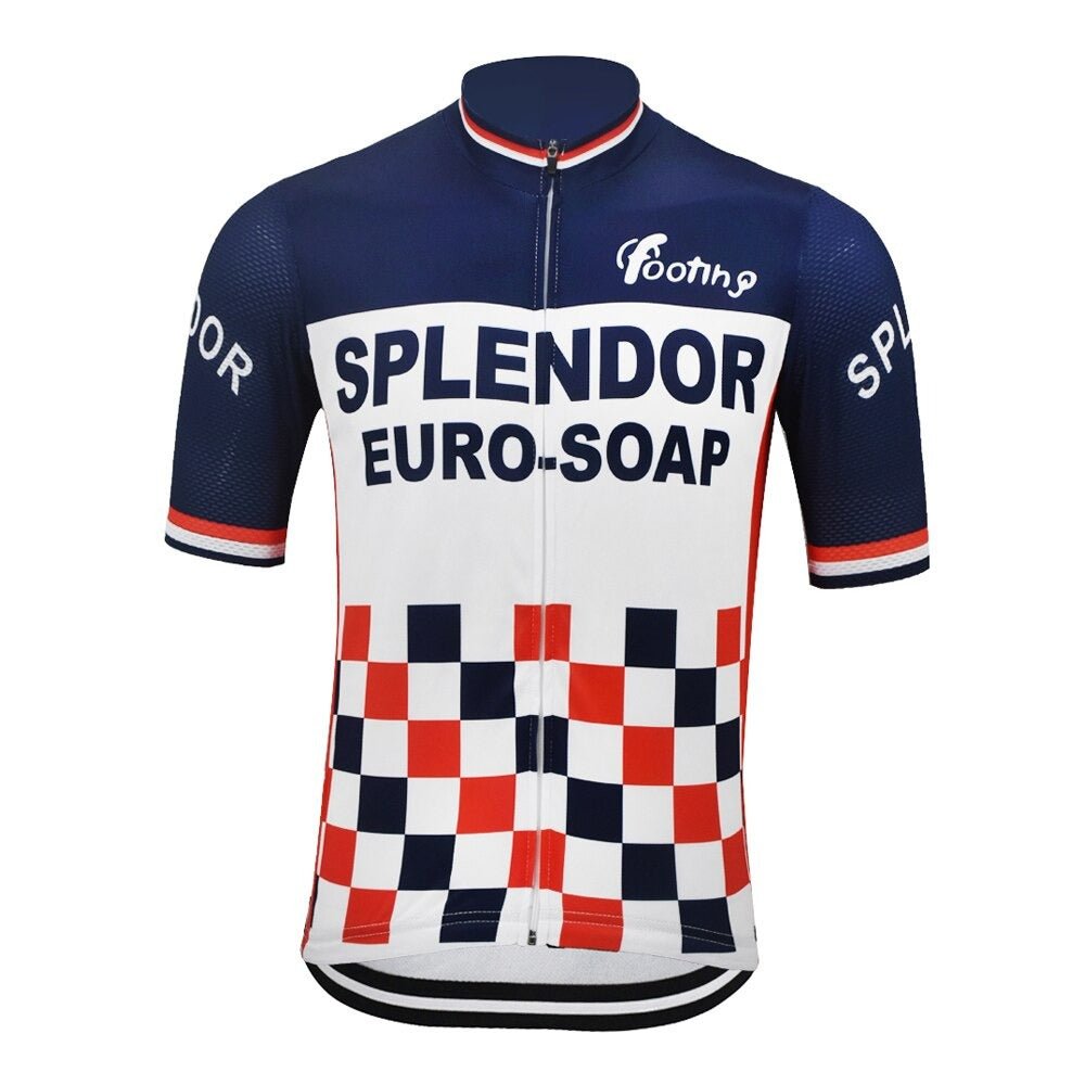 Maillot de Cyclisme Rétro Splendor Euro-Savon
