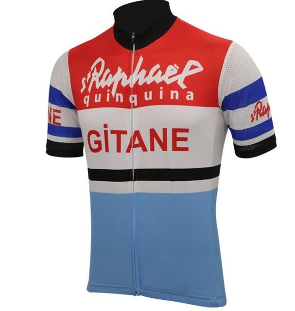 Maillot de cyclisme rétro St Raphaël Quinquina Gitane