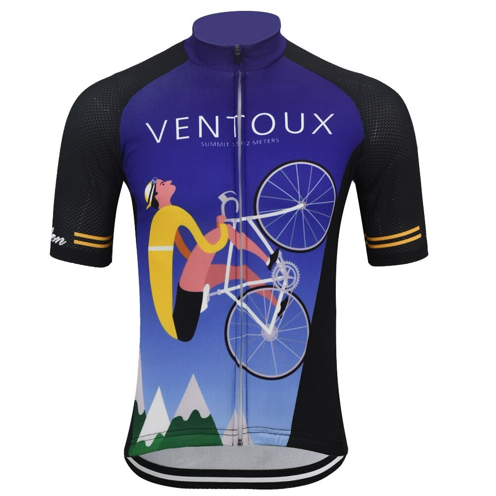 Maillot de Cyclisme Rétro Mont Ventoux