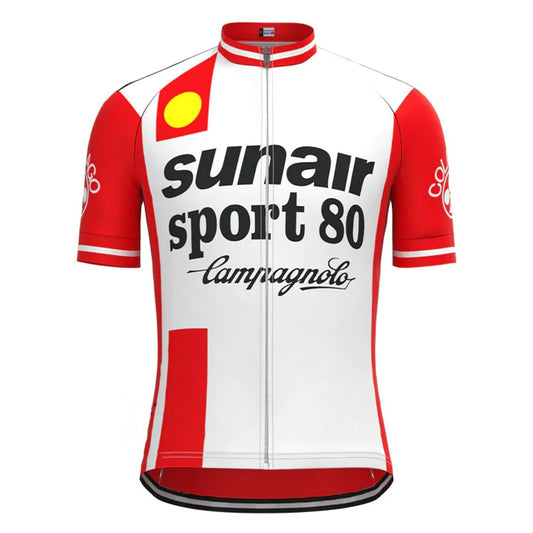 Maillot de cyclisme rétro Sunair Sport 80
