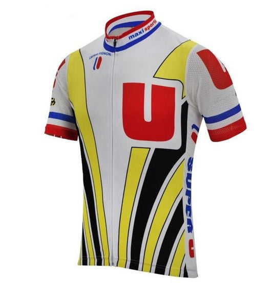 Maillot de Cyclisme Rétro Super U Raleigh 1989
