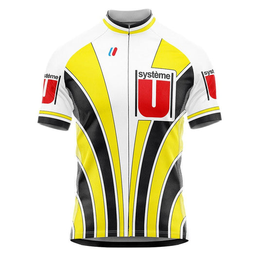 Maillot de cyclisme rétro Systeme U