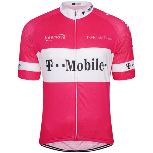 Maillot de cyclisme rétro T Mobile
