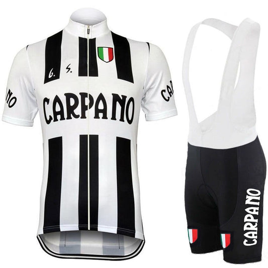 Ensemble de Maillot de Cyclisme Rétro G. S. Carpano