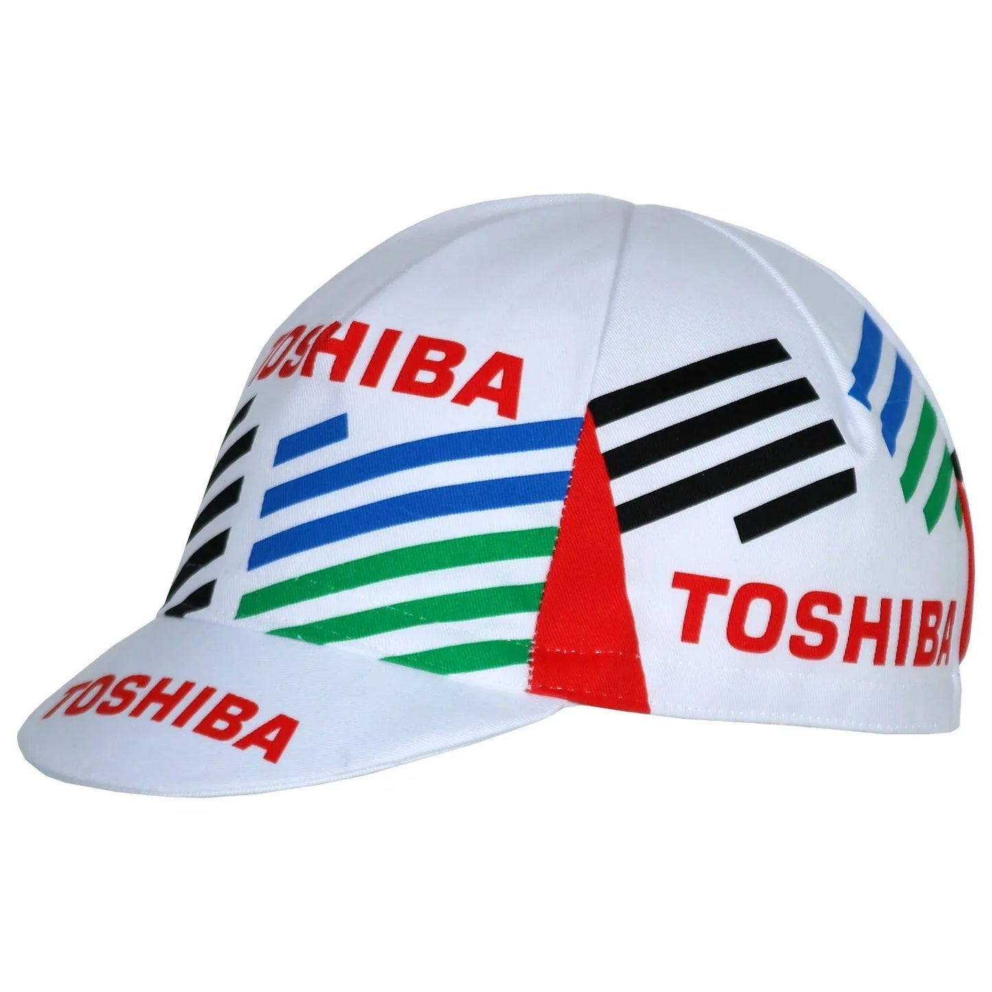 Casquette de cyclisme rétro Toshiba 1990