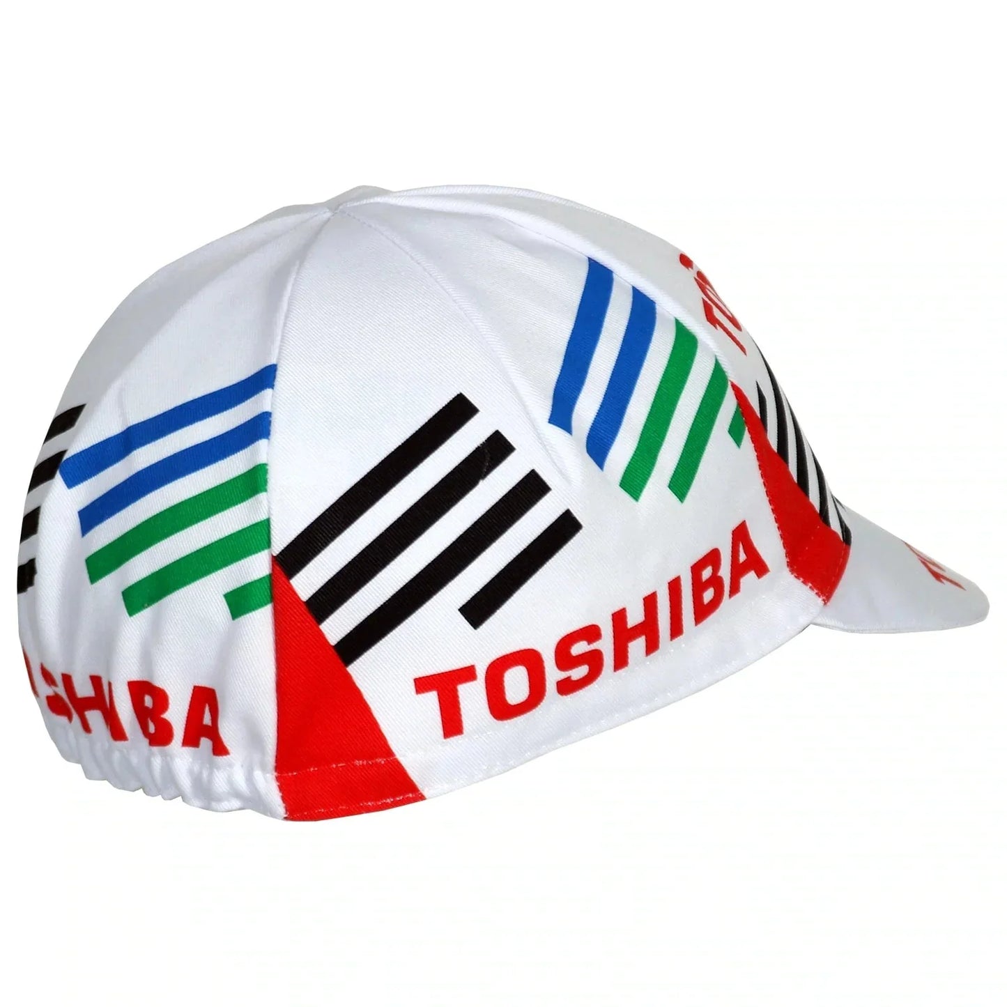 Casquette de cyclisme rétro Toshiba 1990