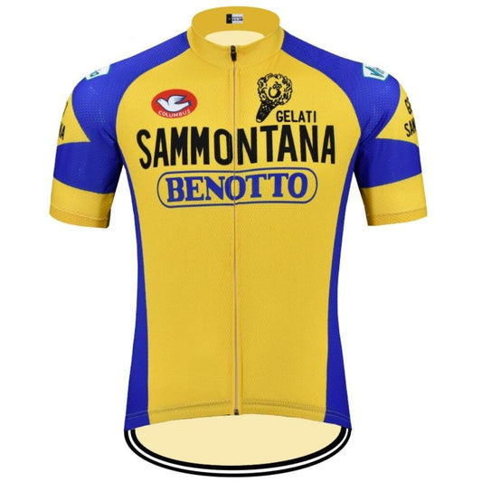 Maillot de Cyclisme Rétro Gelati Sammontana Benotto