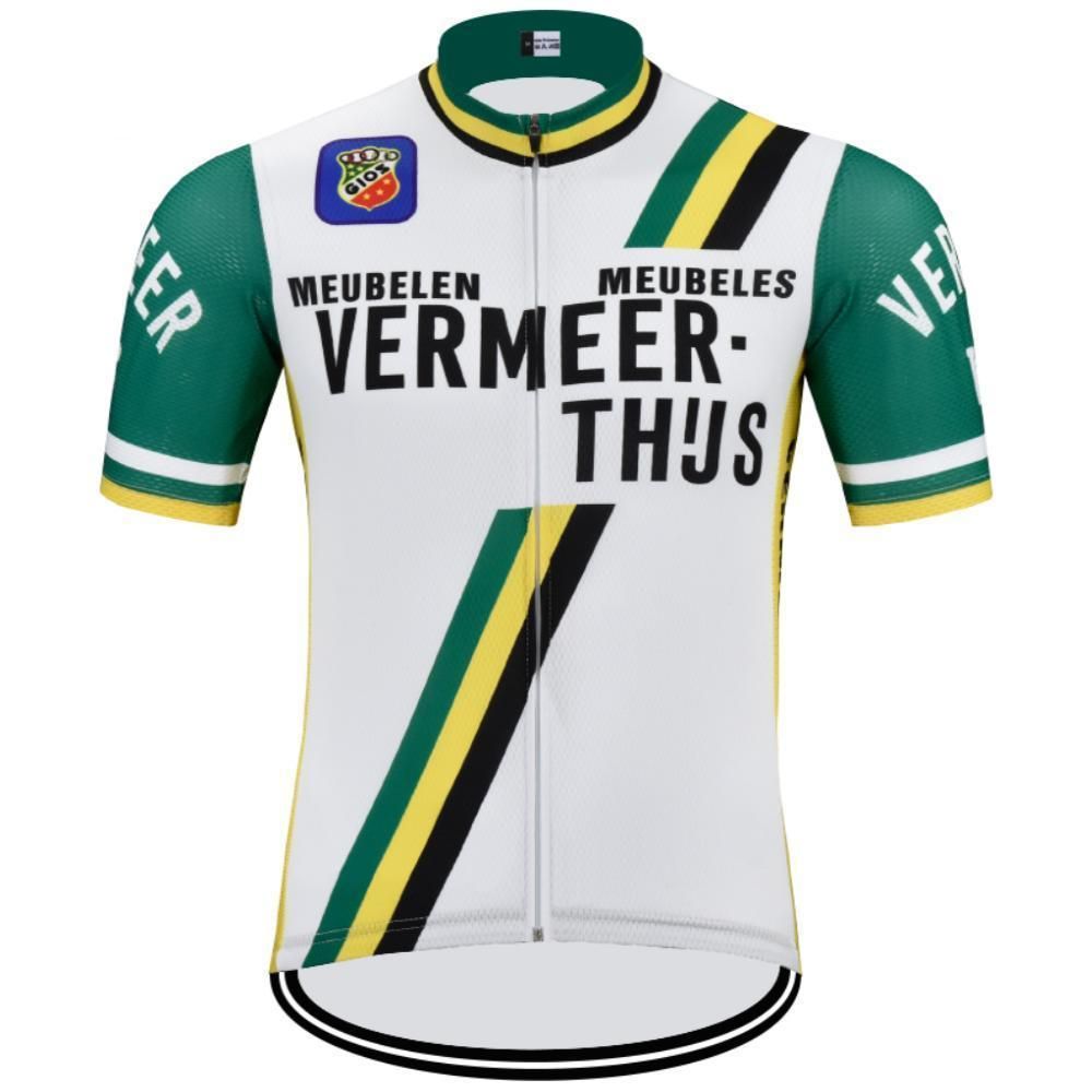 Maillot de Cyclisme Rétro Vermeer-Thijs Meubelen