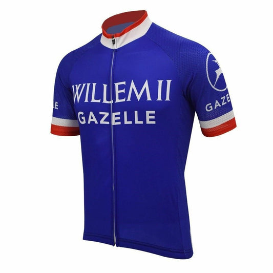 Maillot de cyclisme rétro Willem II Gazelle
