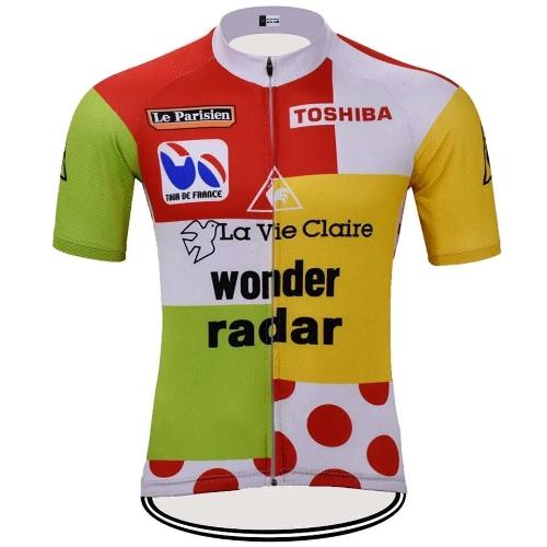 Maillot de Cyclisme Rétro Wonder Radar La Vie Claire